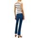 Tommy Hilfiger Tank Top Co Full Needle-Big Striped Calico/Dark Night Navy