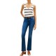 Tommy Hilfiger Tank Top Co Full Needle-Big Striped Calico/Dark Night Navy