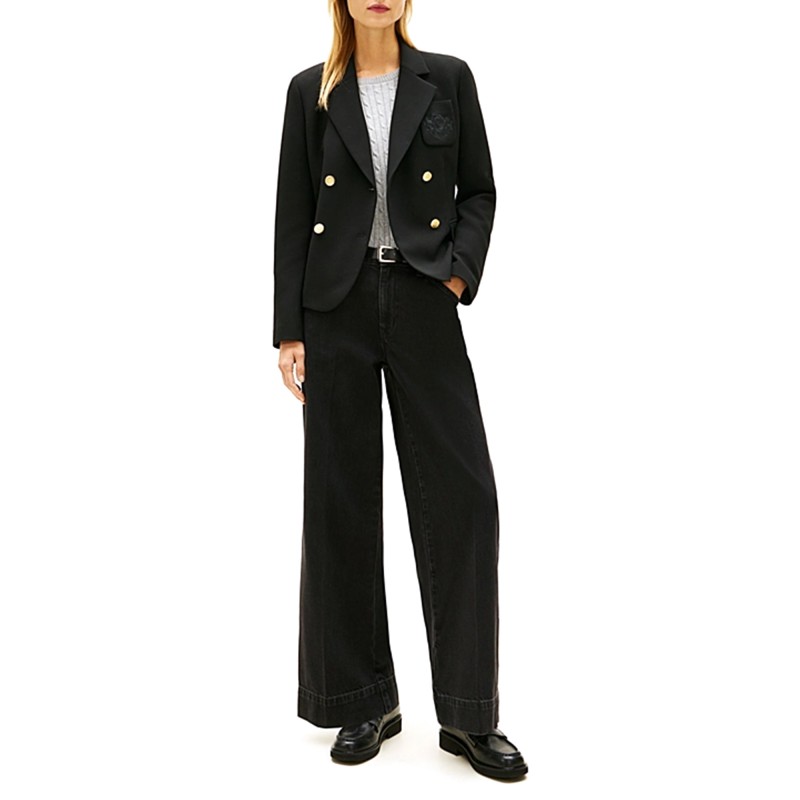 Tommy Hilfiger Blazer Slim Punto-Black