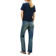 Tommy Hilfiger T-Shirt TH Script Regular-Dark Night Navy