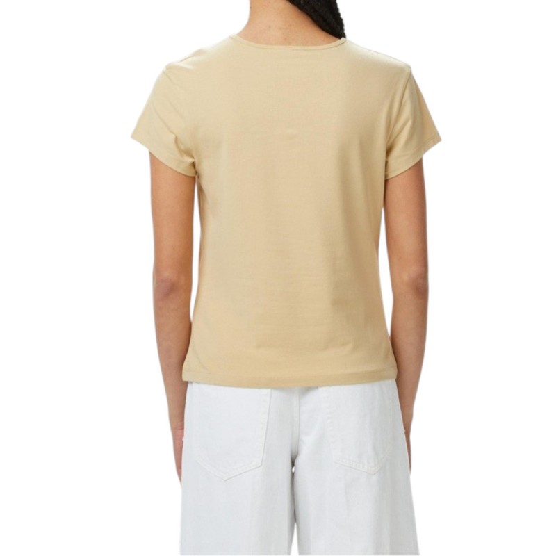 Tommy Hilfiger T-Shirt TH Script-Harvest Wheat