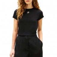 Tommy Hilfiger T-Shirt TH Script-Black