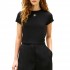 Tommy Hilfiger T-Shirt TH Script-Black