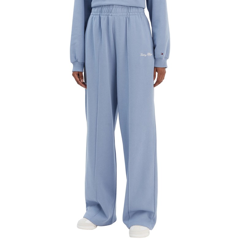 Tommy Hilfiger Sweatpants Terry Gold Script-Clear Water