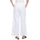Tommy Hilfiger Trousers Wide Leg Linen Blend-Th Optic White Tommy Hilfiger Trousers Wide Leg Linen Blend-Th Optic White