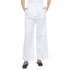 Tommy Hilfiger Trousers Wide Leg Linen Blend-Th Optic White