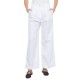 Tommy Hilfiger Trousers Wide Leg Linen Blend-Th Optic White Tommy Hilfiger Trousers Wide Leg Linen Blend-Th Optic White