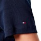 Tommy Hilfiger Polo Shirt Gold Button Slim Fit-Dark Night Navy