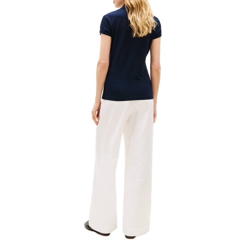 Tommy Hilfiger Polo Shirt TH Script-Dark Night Navy