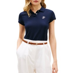 Tommy Hilfiger Polo Shirt TH Script-Dark Night Navy