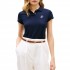 Tommy Hilfiger Polo Shirt TH Script-Dark Night Navy