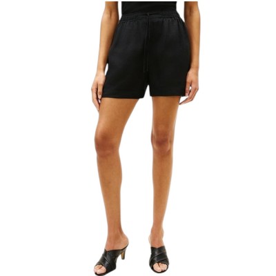Tommy Hilfiger Shorts Linen Pull On-Black