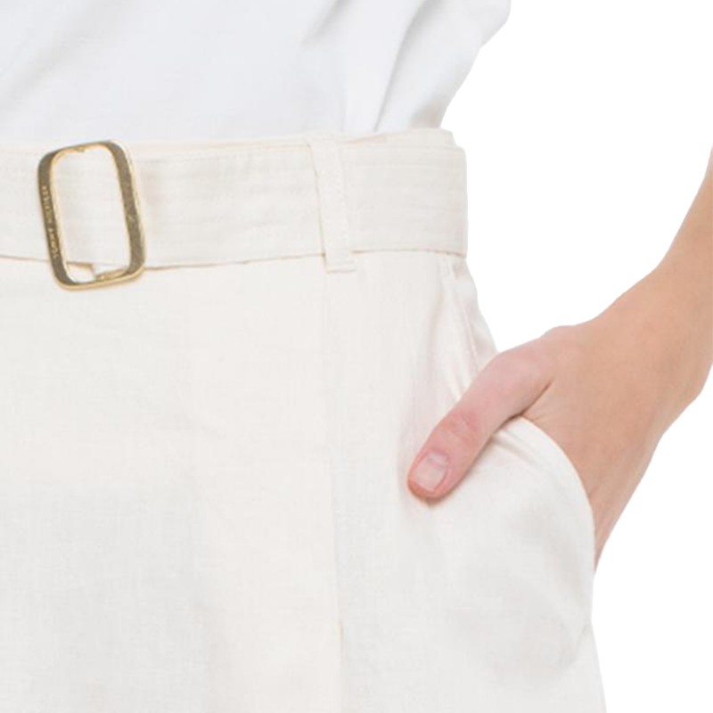 Tommy Hilfiger Skirt Midi Linen Utility-Calico
