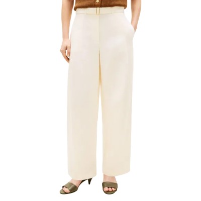Tommy Hilfiger Trousers Barrel Linen Utility-Calico