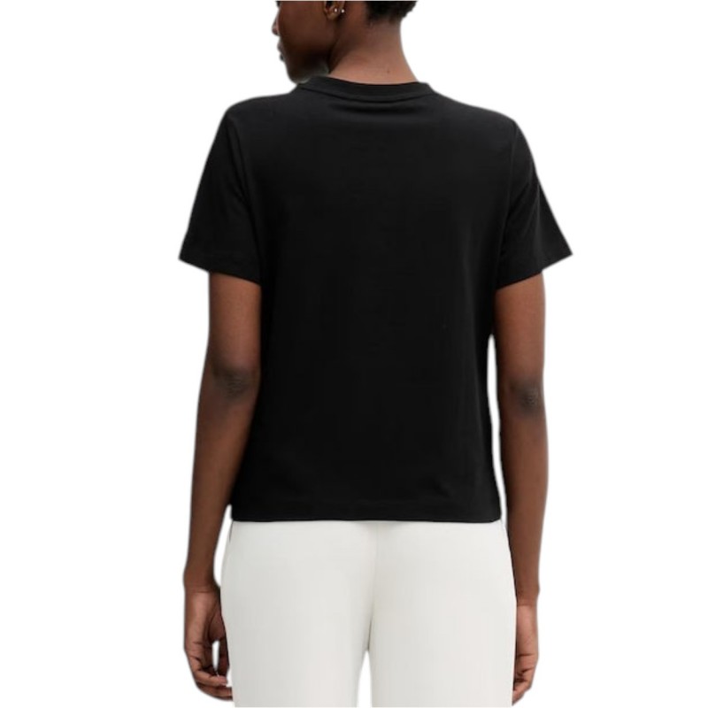 Tommy Hilfiger T-Shirt Crew Neck TH Logo-Black Tommy Hilfiger T-Shirt Crew Neck TH Logo-Black