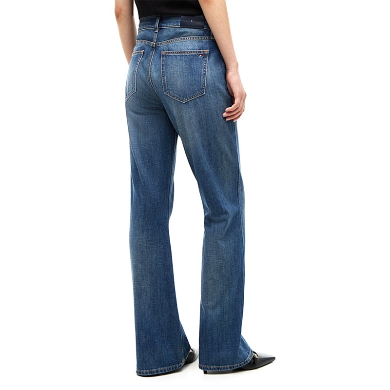 Tommy Hilfiger Jeans Flare Flag Horsebit Mid Rise-Cam Mid Tommy Hilfiger Jeans Flare Flag Horsebit Mid Rise-Cam Mid