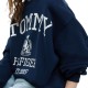 Tommy Hilfiger Sweatshirt Varsity Crest Modern-Dark Night Navy Tommy Hilfiger Sweatshirt Varsity Crest Modern-Dark Night Navy