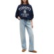 Tommy Hilfiger Sweatshirt Varsity Crest Modern-Dark Night Navy Tommy Hilfiger Sweatshirt Varsity Crest Modern-Dark Night Navy
