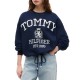 Tommy Hilfiger Sweatshirt Varsity Crest Modern-Dark Night Navy Tommy Hilfiger Sweatshirt Varsity Crest Modern-Dark Night Navy