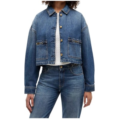 Tommy Hilfiger Jacket Jeans Cropped-Blue