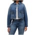 Tommy Hilfiger Jacket Jeans Cropped-Blue