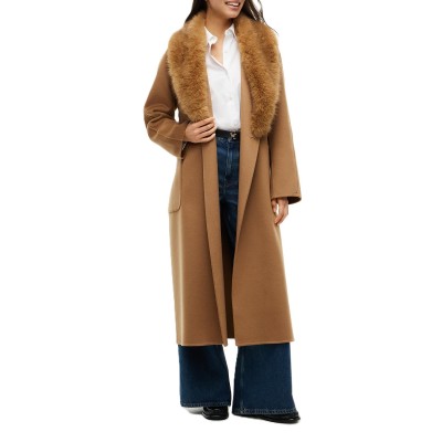 Tommy Hilfiger Coat Df Wool Reg Belted-Hickory