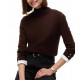 Tommy Hilfiger Sweater Turtleneck Merino Regular-Chocolate Tommy Hilfiger Sweater Turtleneck Merino Regular-Chocolate