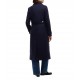 Tommy Hilfiger Coat Manteco Wool Blend Double Breasted-Dark Blue Tommy Hilfiger Coat Manteco Wool Blend Double Breasted-Dark Blue