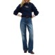 Tommy Hilfiger Sweatshirt Logo Relaxed Terry-Dark Blue Tommy Hilfiger Sweatshirt Logo Relaxed Terry-Dark Blue