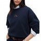 Tommy Hilfiger Sweater Gold Script Fleece-Space Blue Tommy Hilfiger Sweater Gold Script Fleece-Space Blue