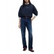 Tommy Hilfiger Sweater Gold Script Fleece-Space Blue Tommy Hilfiger Sweater Gold Script Fleece-Space Blue