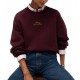Tommy Hilfiger Sweater Gold Script Fleece-Deep Burgundy Tommy Hilfiger Sweater Gold Script Fleece-Deep Burgundy