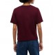 Tommy Hilfiger T-Shirt Gold Script Modern Crew Neck-Deep Burgundy Tommy Hilfiger T-Shirt Gold Script Modern Crew Neck-Deep Burgundy