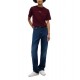 Tommy Hilfiger T-Shirt Gold Script Modern Crew Neck-Deep Burgundy Tommy Hilfiger T-Shirt Gold Script Modern Crew Neck-Deep Burgundy