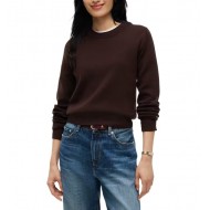 Tommy Hilfiger Sweater Knit Crew Neck-Brown