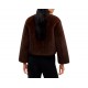 Tommy Hilfiger Jacket Faux Fur-Chocolate Tommy Hilfiger Jacket Faux Fur-Chocolate