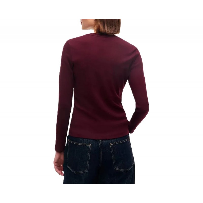 Tommy Hilfiger T-Shirt Long Sleeve Cody Slim-Deep Burgundy Tommy Hilfiger T-Shirt Long Sleeve Cody Slim-Deep Burgundy