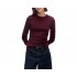 Tommy Hilfiger T-Shirt Long Sleeve Cody Slim-Deep Burgundy