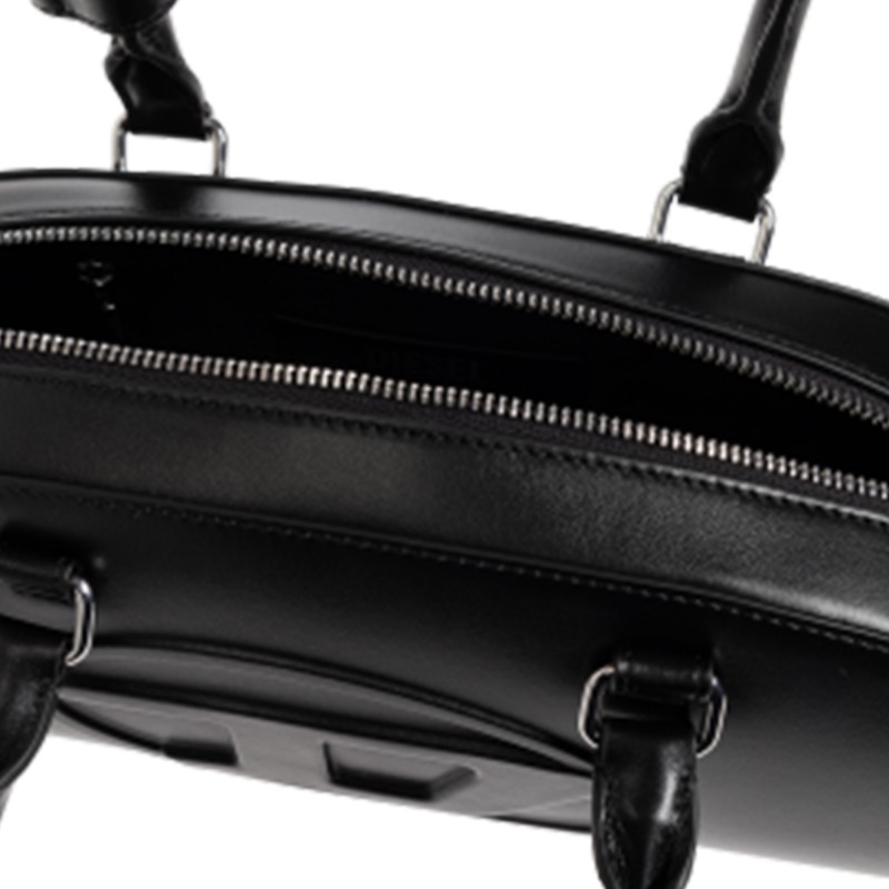 Diesel Bag Shoulder 1Dr Dome-Black Diesel Bag Shoulder 1Dr Dome-Black