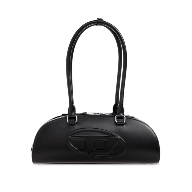 Diesel Bag Shoulder 1Dr Dome-Black Diesel Bag Shoulder 1Dr Dome-Black