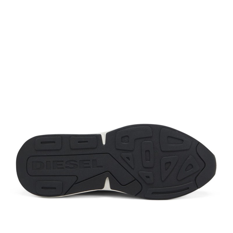Diesel Sneakers In Mesh & Suede S-Serendipity Sport-Silver/Dazzling Blue/Jet Black