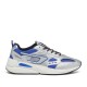 Diesel Sneakers In Mesh & Suede S-Serendipity Sport-Silver/Dazzling Blue/Jet Black