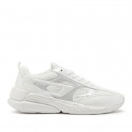 Diesel Sneakers In Mesh & Suede S-Serendipity Sport-Blanc