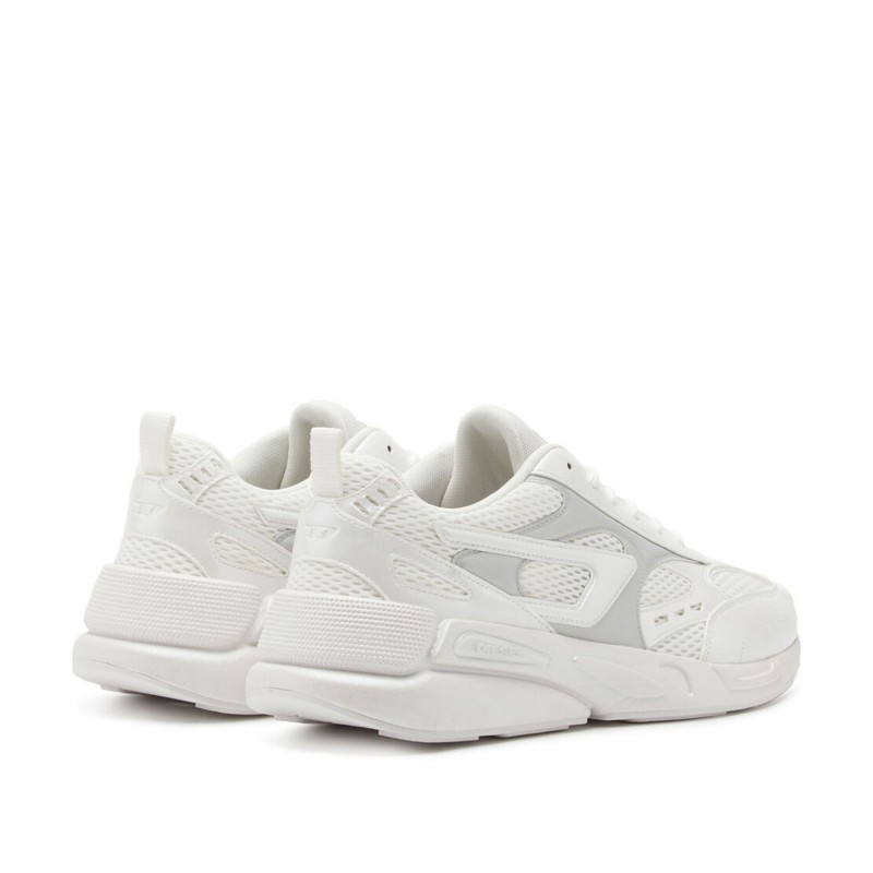 Diesel Sneakers In Mesh & Suede S-Serendipity Sport-Blanc