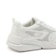 Diesel Sneakers In Mesh & Suede S-Serendipity Sport-Blanc