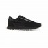 Diesel Mixed Material Sneakers With Contrast Tread-Black/White