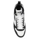 Diesel Mid Sneakers S-Ukiyo In Suede & Leather-Black/White