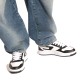 Diesel Mid Sneakers S-Ukiyo In Suede & Leather-Black/White