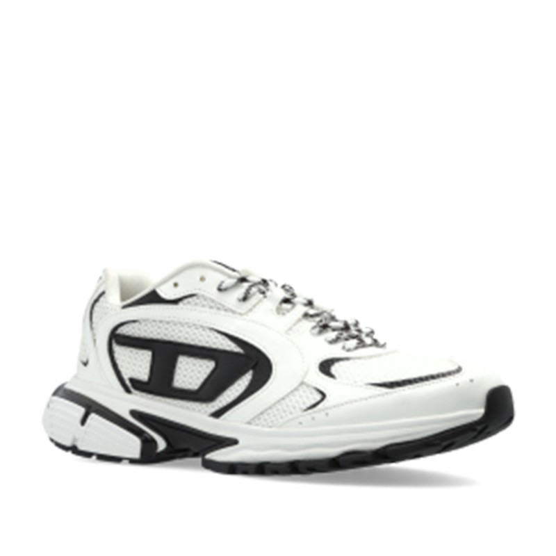 Diesel Sneakers S-Pro-V-Dense-Mesh With Oval D Logo-White/Black