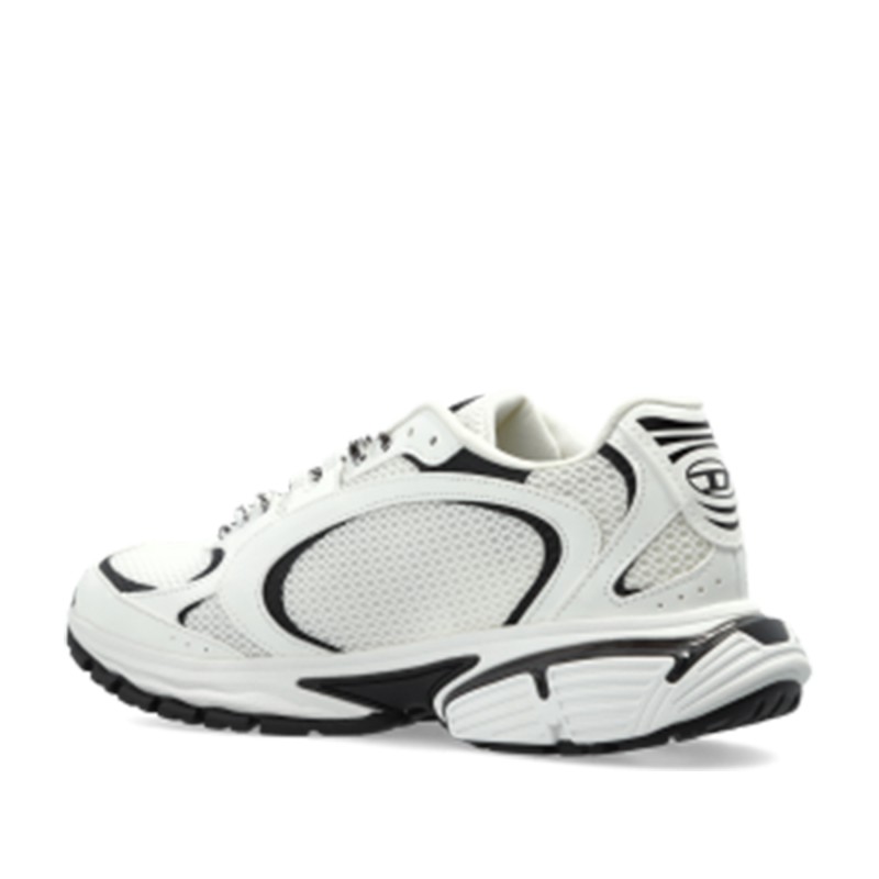 Diesel Sneakers S-Pro-V-Dense-Mesh With Oval D Logo-White/Black